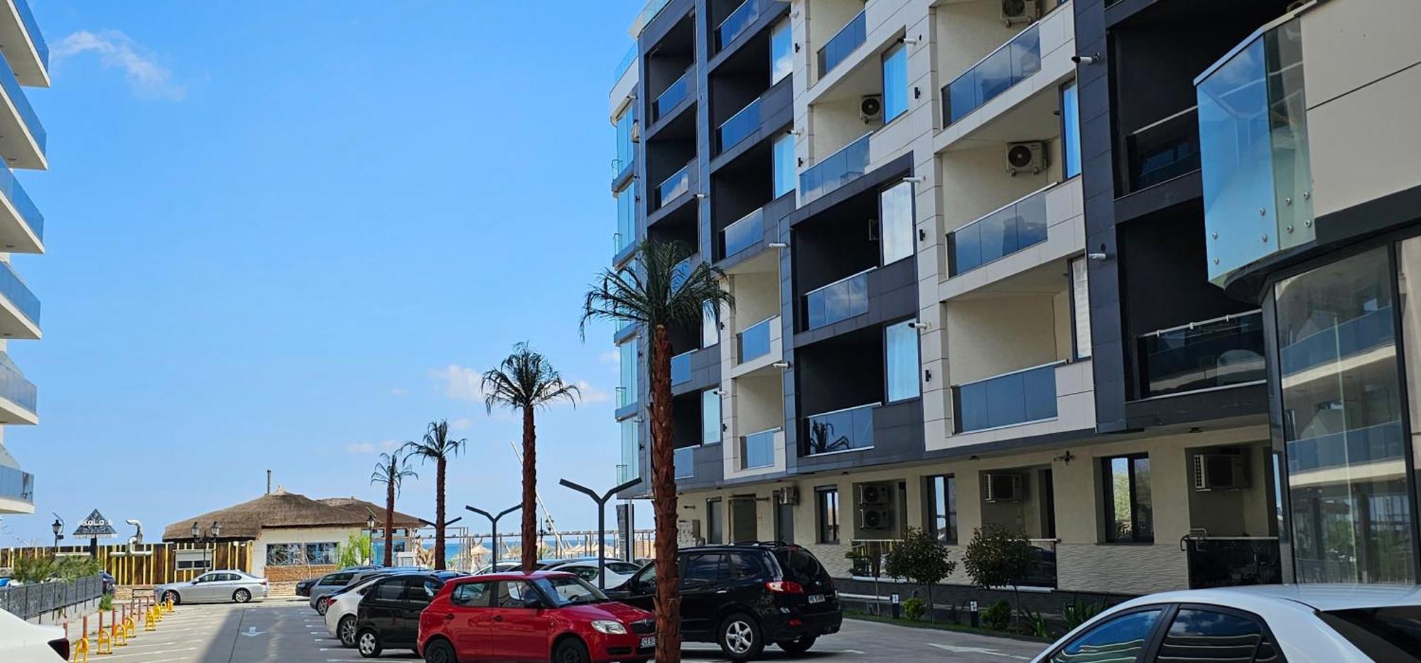 Luxury Aparthotel Promenada In Building Stefan Prima Linie La Mare Нэводари Экстерьер фото